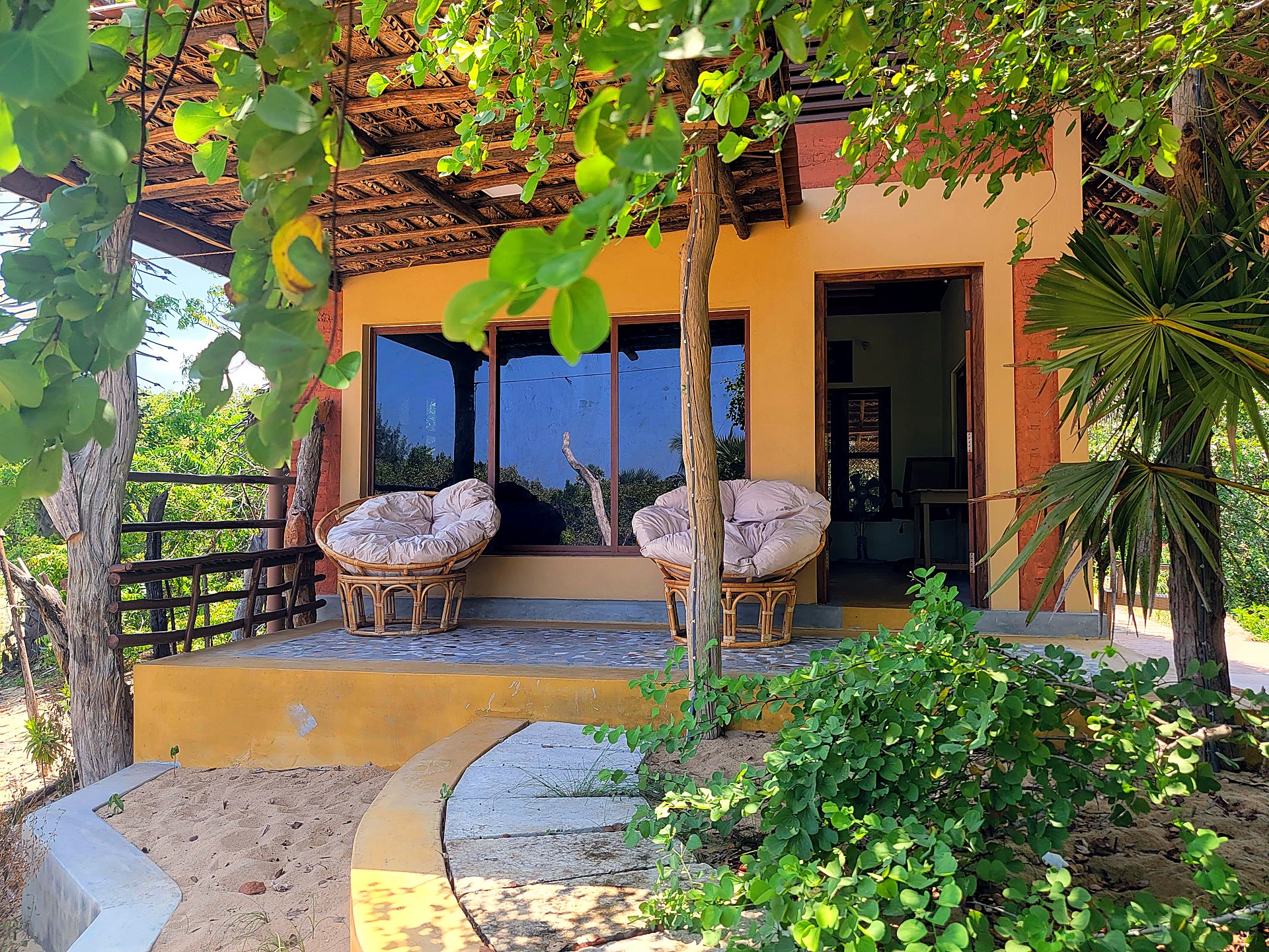 Garden cabana terrace
